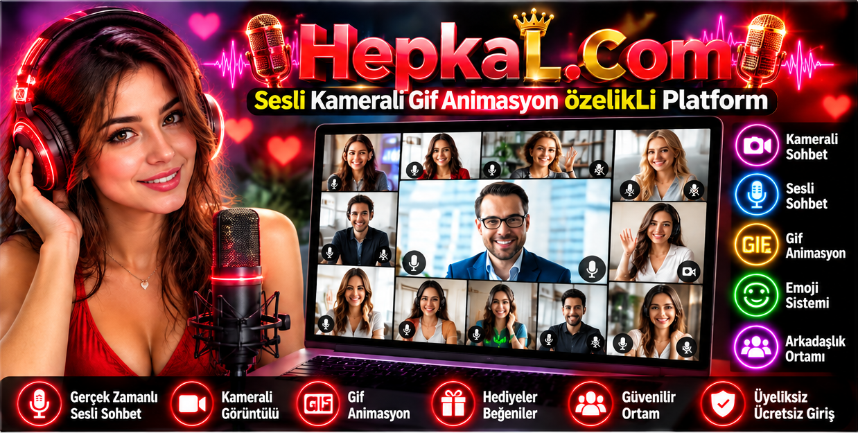 Bedava Sesli chat odalari